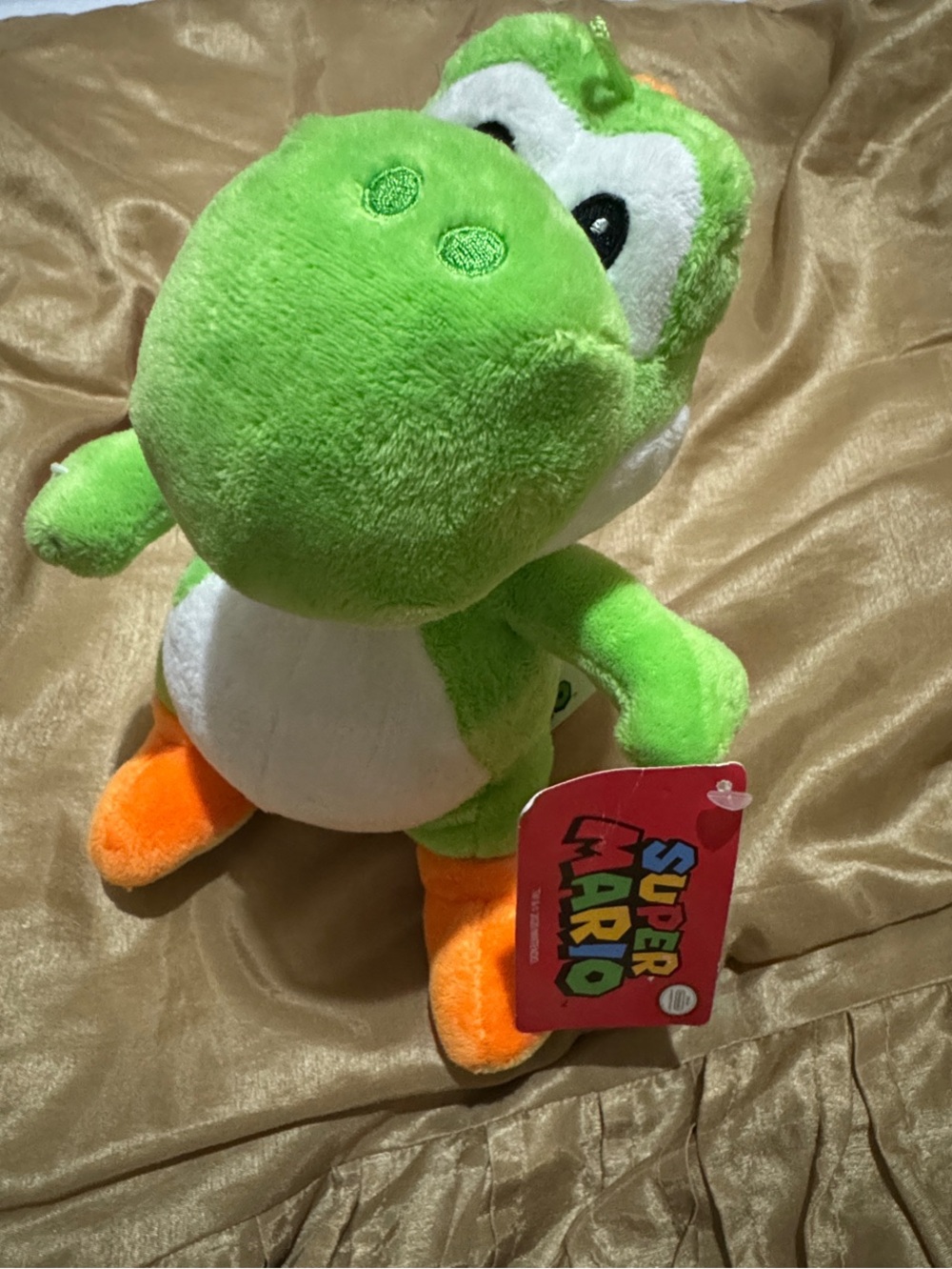 Nintendo Green and Orange Yoshi Plush Stuffed Animal